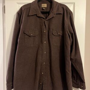 Men's Brown Shirt Jacket